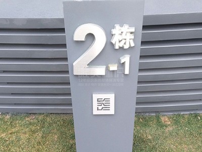 房地產(chǎn)小區(qū)標識標牌分類清單