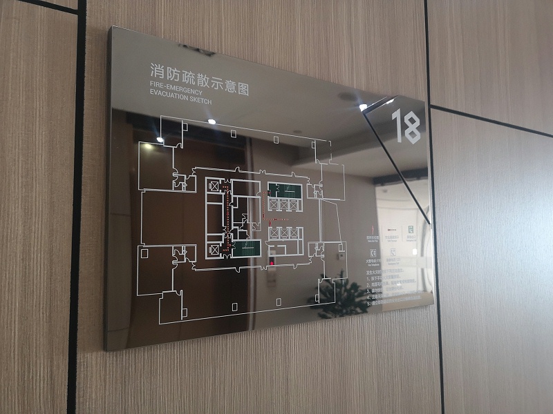 消防疏散圖標(biāo)識(shí)