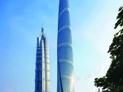 亞洲第一高樓上海中心大廈標識標識設計制作賞析